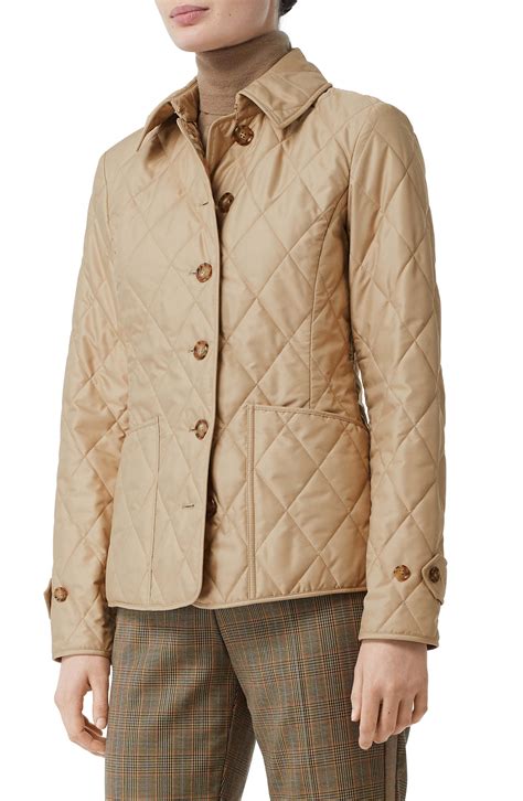 burberry iamond quilted field jacket|Burberry diamond thermoregulated jacket.